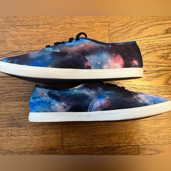 Vans Authentic Lo Pro Galaxy Cosmic Sneakers - US Men 8.5 / Women 10 - Picture 3 of 8